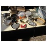 Baking Pans, Flour Sifters, Etc.