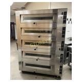 Nu-Vu Elec. 5 Deck Pizza Oven - MDO-5/10