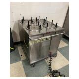 Hatch 4 Unit Plate Warmer on Wheels
