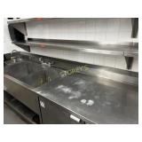 84 x 14 S/S Wall Shelf