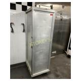 Alumin Holding Cabinet on Wheels