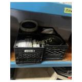 4 Milk Crates of Bunting Pans