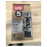 NEW Badget 1/2hp Food Waste Disposer
