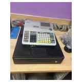 Casio PCR-T2400 Cash Register w/ Key