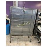 6 Tier Metro Rack on Wheels ~48 x 18 x 77