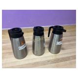 3 Insulated Coffee Jugs