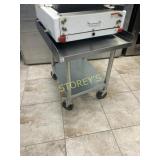 24 x 30 S/S Equip Stand on Wheels
