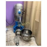 Hobart ~80qrt Dough Mixer w/ Guard & Attachments