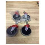 4 NEW 5" Swivel Castors / Wheels
