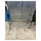 3 Tier Metro Rack on Wheels ~36 x 18 x 42
