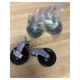 4 NEW 5" Swivel Castors / Wheels