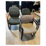 3 Asst Arm Chairs