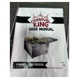 Carnival King Funnel CAke Fryer - NEW