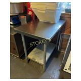 S/S Work Table ~24 x 36
