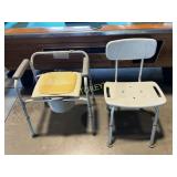 2 Handicap Bathroom Chairs
