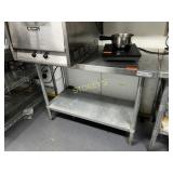 S/S Work Table ~48 x 24