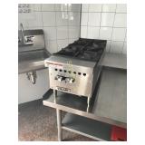 Vulcan 2 Burner cooktop Range, Nat Gas