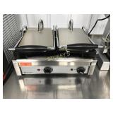 Pannini Grill Double - Flat Top Bottom - Eurodib -