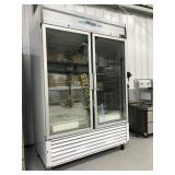 NEW ColdLine 2 Door Glass Freezer - Scratched On B