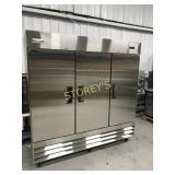 K81R-3-S/S   Reach-In Refrigerator