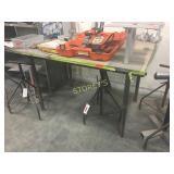 Steel Work Table - 58 x 48 x 38