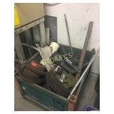 Contents of Bin: Asst Scrap Metal
