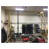 Mobile A-Frame Hoist w/ Electric Budget 2 Ton