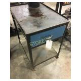 Steel Table w/ Drawer - 18 x 24 x 25