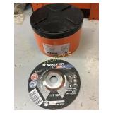 Partial Tub of Walter 11-T 162 Cut Off Wheels