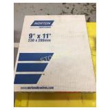 Box of 50 Norton 9 x 11 E-Z Flex Sanding Paper