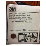 3M 9 x 1 Utility Cloth Sheets x 50 - 19773 Grade
