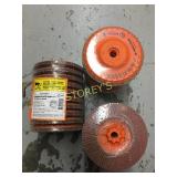 10 Walter Flap Discs - 5 x 5/8-11 GR40