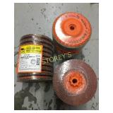 10 Walter Flap Discs - 5 x 5/8-11 GR40