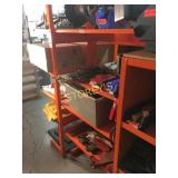 Orange Adjustable 4 Tier HD Rack - 36 x 15 x 70