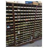 Parts Cabinet & Contents: Machine Bolts, Washers,