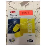 Box of 3M Classic Ear Plugs- 30 pairs/box