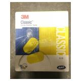 Box of 3M Classic Ear Plugs - 200 pairs/box