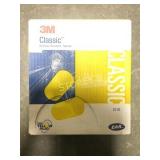 Box of 3M Classic Ear Plugs - 200 pairs/box
