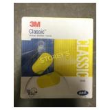 Box of 3M Classic Ear Plugs - 200 pairs/box