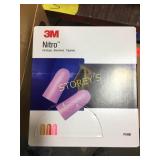 Box of 3M Nitro Ear Plugs
