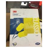 Box of 3M Plastic Ear Plugs