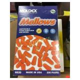 Box of Moldex Disposable Foam Earplugs