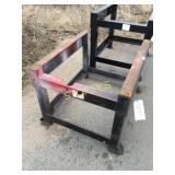 Steel Work Table - 35 x 42 x 29