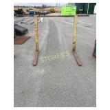 Set of Loader Forks - ~8