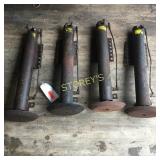 Milwaukee Hydraulic Cylinders ~30 x 4" Cylinders