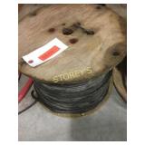 Spool of Heavy Black Wire