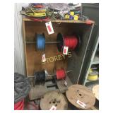 Mobile Wood Cabinet - 33 x 20 x 54