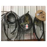 Asst Wire & Tubing on Wall