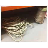 Spool of Beige Wire, White Wire, Etc.