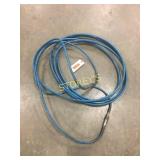 Blue Hydraulic Line